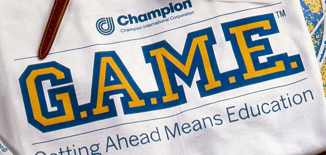 Champion International G.A.M.E. gear and premiums